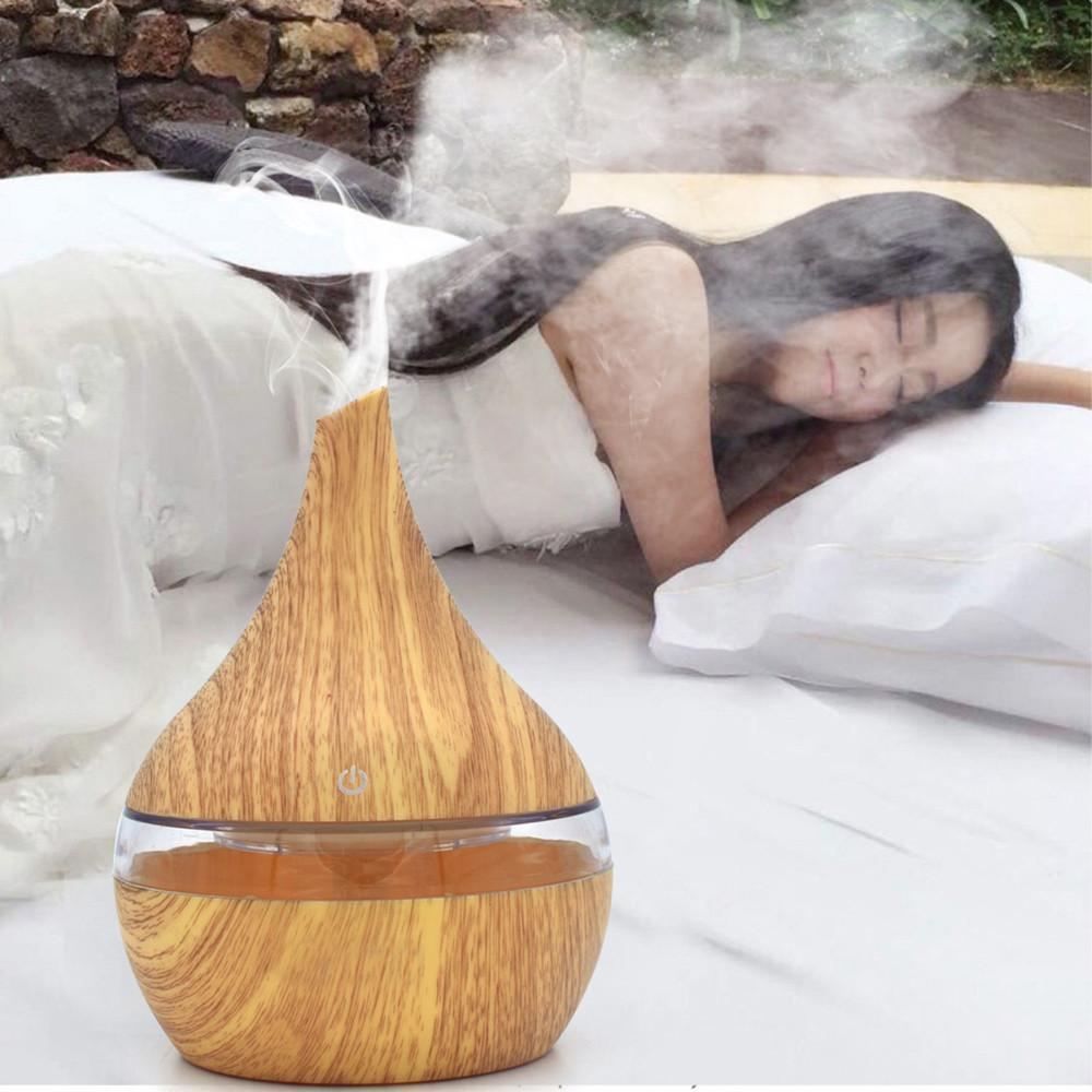 LED Essential Oil Diffuser for Calm & Cozy Vibes