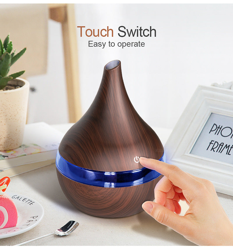 LED Essential Oil Diffuser for Calm & Cozy Vibes