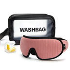 Ultimate Comfort Sleep Mask with Earplugs — Anywhere, Anytime