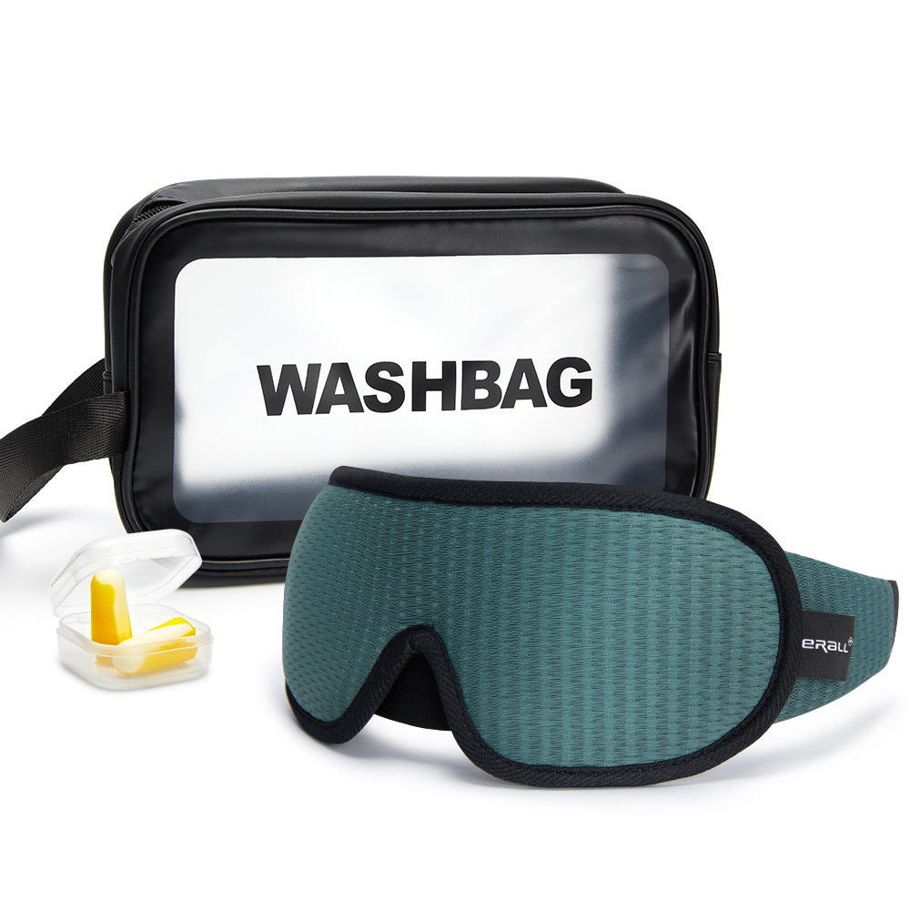 Ultimate Comfort Sleep Mask with Earplugs — Anywhere, Anytime
