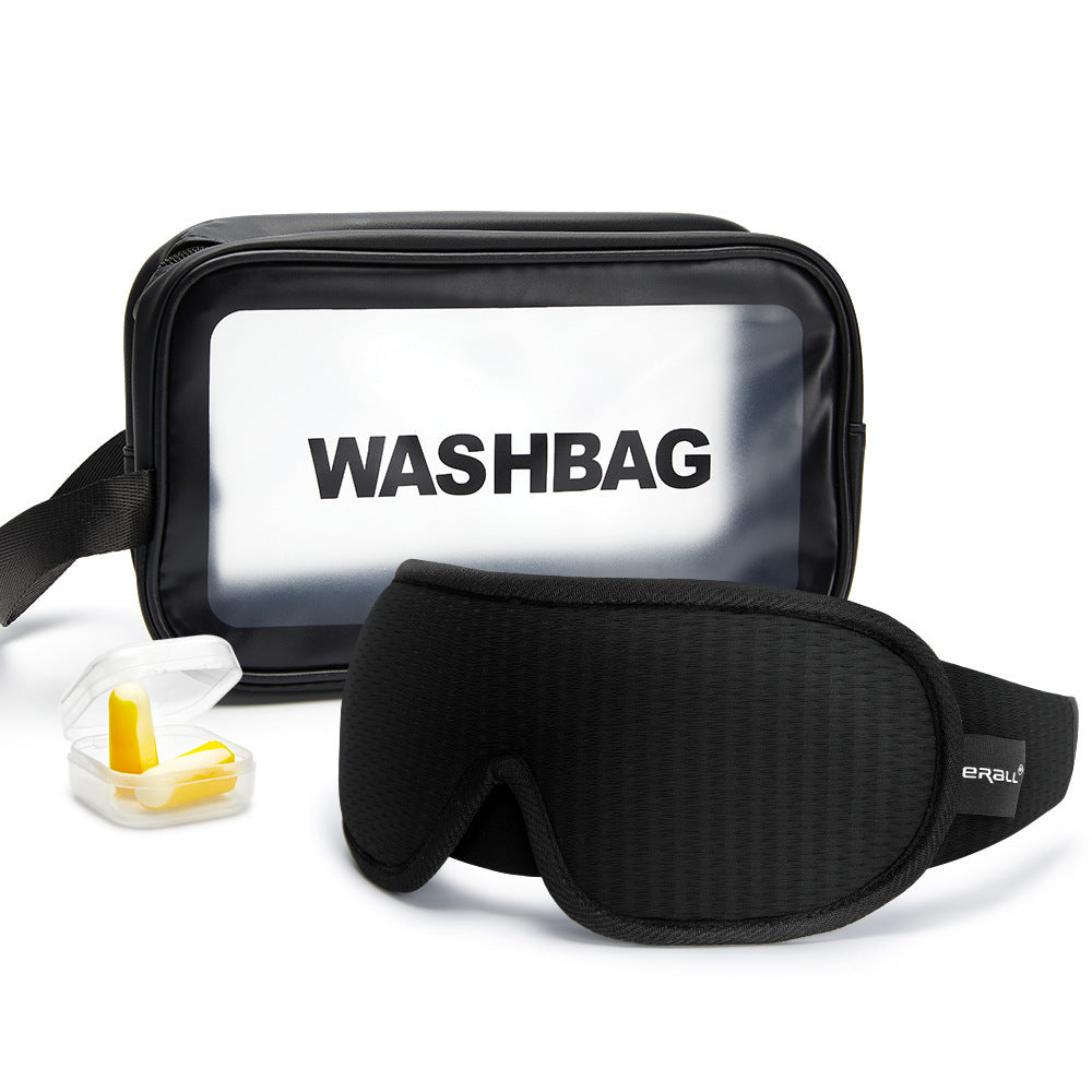 Ultimate Comfort Sleep Mask with Earplugs — Anywhere, Anytime