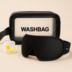 Ultimate Comfort Sleep Mask with Earplugs — Anywhere, Anytime