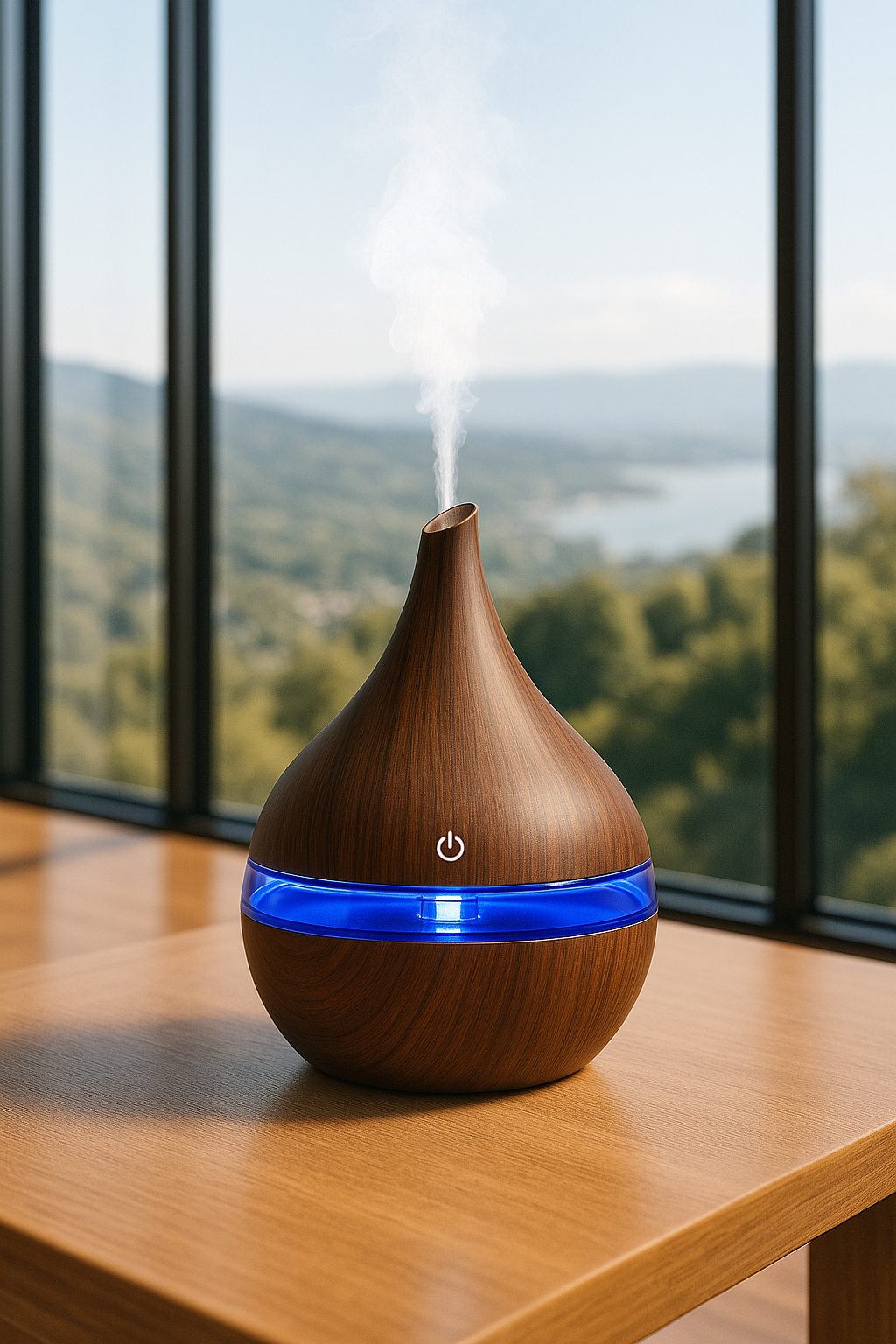 LED Essential Oil Diffuser for Calm & Cozy Vibes